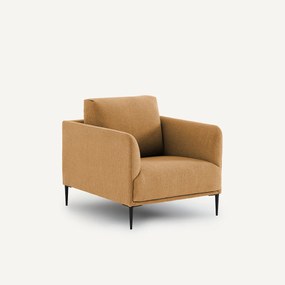 Fauteuil, van gerecycled chenille, OSCAR, ontwerp door Emmanuel Gallina