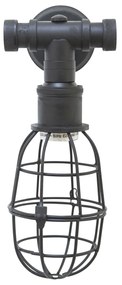 Wandlamp Sandford Antiek Zwart