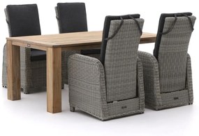 Intenso Umbria/ROUGH-X 180cm dining tuinset 5-delig verstelbaar