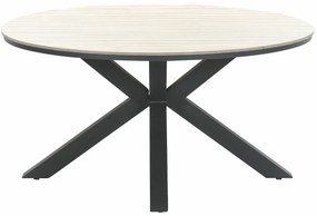 Garden Impressions Tulli tuintafel Ø148 cm - licht bruin