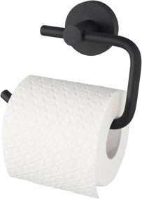 Haceka Kosmos toiletrolhouder zonder klep 14,2x5x10,7cm zwart