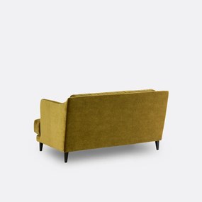 Compacte 2-zitsbank, fluweel, Monza