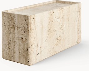Travertin bijzettafel Pietra