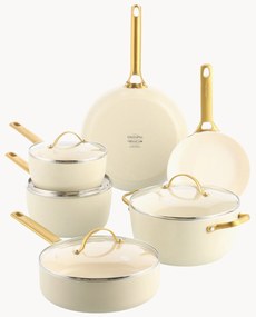 Kookset Padova met antiaanbaklaag, 10-delig