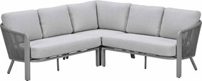 Garden Impressions Ryan loungeset hoek 3-delig - taupe