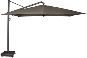 Icon premium zweefparasol 400x300 cm havana