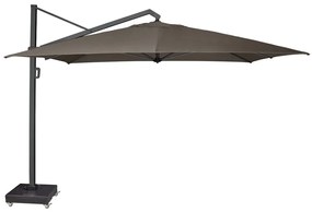 Icon premium zweefparasol 400x300 cm havanna