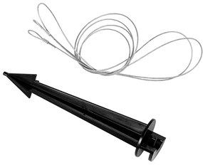 Moderne buitenlamp wit 56 cm IP44 - Nura