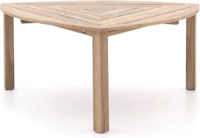 Tuin eettafel ROUGH | Driehoek | Tuintafel Teakhout | 170x170cm | 6 personen | Kees Smit Tuinmeubelen