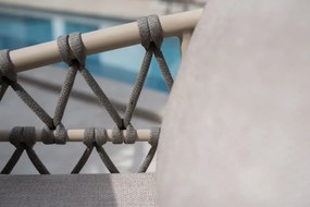 Taste by 4 Seasons Piacenza tuinset met Prado tafel 160 cm keramiek Tuinstoel   beige weerbestendig