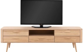 Goossens Tv Meubel Bjarte, 5 laden 1 open vak 180 cm breed