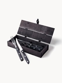 Steakbestekset Old Farmer met doos, in verschillende setgroottes
