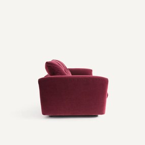 Omvormbare 3-zitsbank van fluweel Edgar