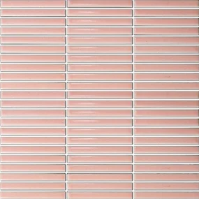 The Mosaic Factory Sevilla mini vinger mozaïek tegels 28x31 roze