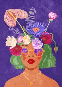 Ilustratie Flower head, Raissa Oltmanns