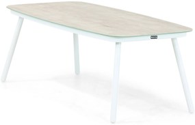 Stoel en Bank Loungeset 5 personen Aluminium/rope Wit  Lifestyle Garden Furniture Feraro