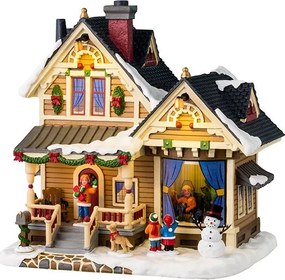 Lemax - 'Christmas Eve At Grandma'S' - Verlicht gebouw - Exclusief adapter (Werkt op batterijen)