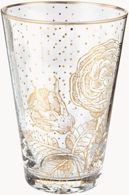 Longdrinkglazen Golden Flower, 6-delig