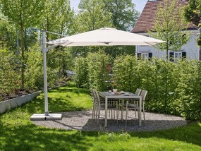 SunComfort by Glatz Zweefparasol - VarioFlex  - 300x300 cm - Grijs - SunComfort by Glatz
