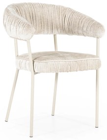 Eleonora Lizzy Eetkamerstoel Klassiek Design Beige