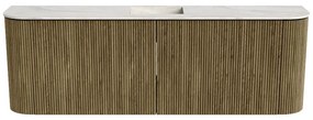 Mondiaz Joya DLux 125cm toiletmeubel ronding links/rechts dusk met wastafel faye midden 1 kraangat ostra