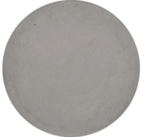 Goossens Salontafel Stone rond, beton grijs, urban industrieel, 50 x 31 x 50 cm