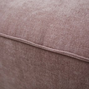 Bank Oud Roze Met Chaise Longue Rechts