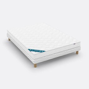 Set met zeer stevige schuimmatras + lattenbodem