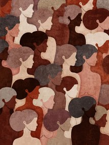 Ilustratie Absctract Terra Womens, Emel Tunaboylu