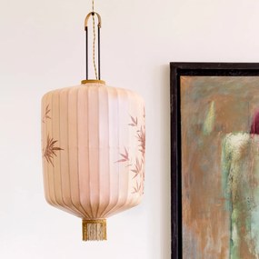HKliving Traditional Lantern Nude Traditionele Taiwanese Lampion Rose