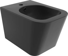 Mexen Teo hangend bidet, mat zwart - 35855185