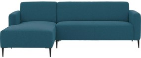 Goossens  Key West blauw, stof, 2,5-zits, modern design