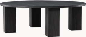 Ronde salontafel Juno met houtlook