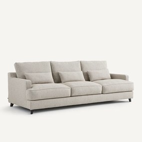 Bank in getextureerd viscose/linnen, Alwine