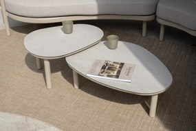 Taste by 4 Seasons Monroe set van 2 loungetafels latte 65 x 50 en 80 x 60 cm Loungetafel   beige weerbestendig