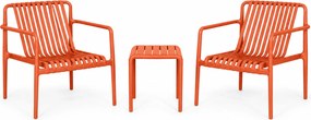 Bistroset 2 personen  Kunststof Oranje Domani Furniture Alba