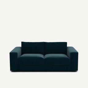 Compacte bank 3-zit in fluweel, Skander