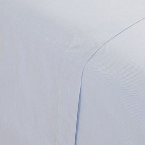Gestreepte, gewassen katoenen perkal-platlakens, 120 draden/cm², Sabbal