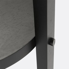 Hevea driepoot vloerlamp met linnen kap, Setto