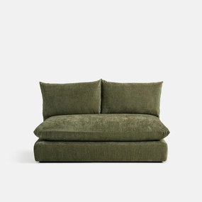 Malo modulaire 2-zits bank met textuurfluweel