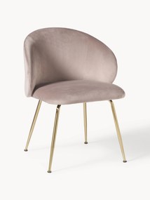 Fluwelen stoelen Luisa, 2 stuks