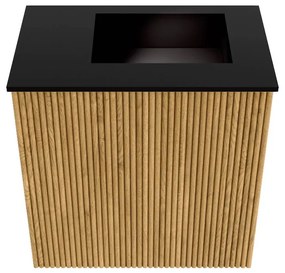 Mondiaz Joya 40cm toiletmeubel oak met wastafel faye rechts 1 kraangat urban