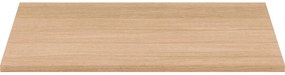 Goossens Legplank Wood Nature, Legplank 121,8 cm voor 2 deurskast (250 cm breed), links en rechts