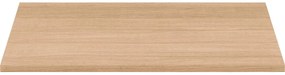 Goossens Legplank Wood Nature, Legplank 57,3 cm voor 3 en 4 deurskast (180 en 240 cm breed), links en rechts