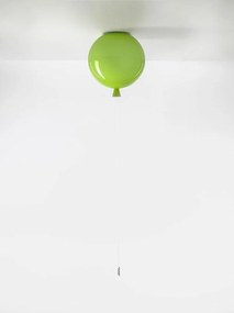 Brokis -   Plafondlamp  Memory Groen glanzend / Zilver  Glas