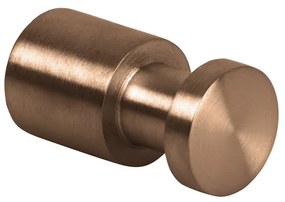 Sapho X-Round haak geborsteld koper