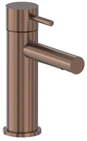 MAY Stilo Eenhendel wastafelmengkraan opbouw model S Geborsteld mat koper PVD 6800505