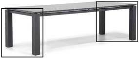 Dining Tuintafel rechthoekig 240 x 100 cm Graniet Grijs Alaska