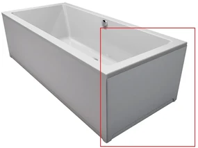 Riho zijpaneel voor ligbad 80cm wit glans