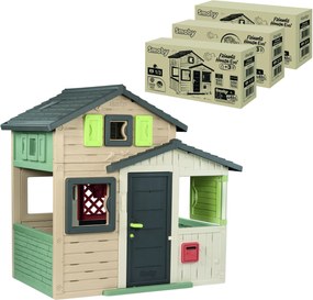 Smoby S.Life Friends Evo Speelhuis - Groot Speelhuis met Verdieping&amp;Luiken (3+)